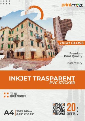 Ink Jet Transparent PVC Sticker