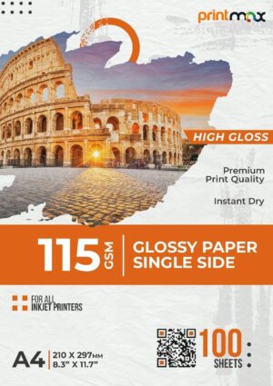 115 GSM | Glossy Paper Single Side