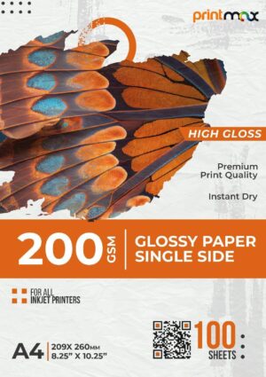 200 GSM | Glossy Paper Single Side